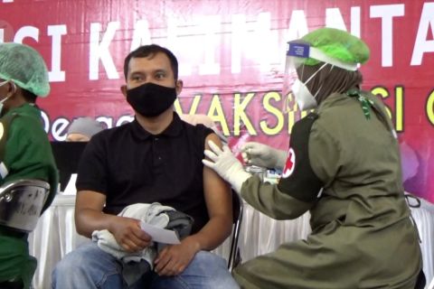 COVID-19 Kalteng melandai seiring vaksinisasi yang capai 74,3 persen&nbsp;