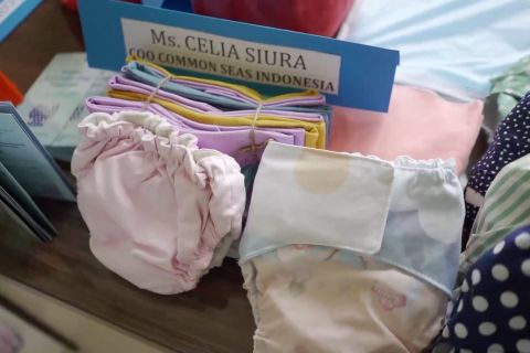 Inggris dan Muslimat NU kerja sama produksi popok pakai ulang