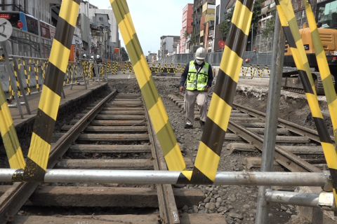 Kala jalur trem tertua RI terungkap