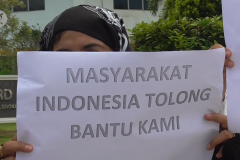 Pencari suaka di Batam kembali suarakan