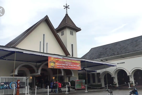 Pengamanan Natal, gereja di Temanggung terapkan sistem barcode