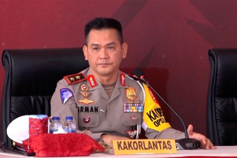 Ini pesan khusus Kakorlantas Polri untuk personel Operasi Lilin 2021