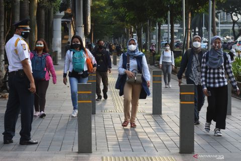 Pemberlakuan PPKM level dua di Jakarta