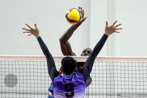 Proliga 2022 : Jakarta BNI 46 vs Surabaya Bhayangkara Samator