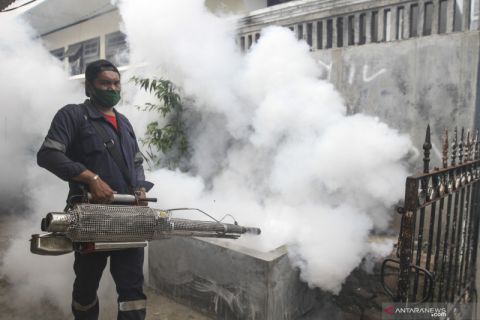 Pengasapan cegah DBD di permukiman