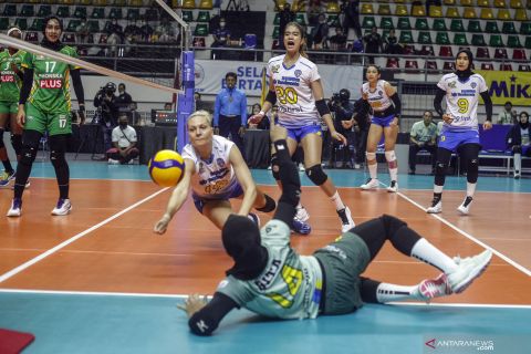 Proliga 2022:  Gresik Petrokimia Pupuk Indonesia kalahkan Bandung BJB Tandamata