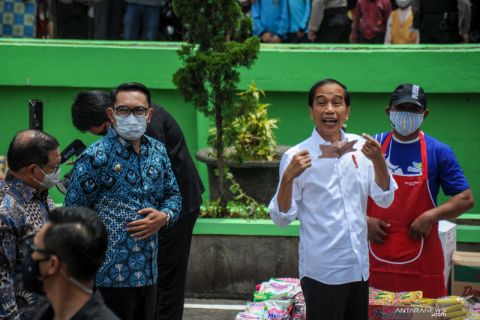 Kunjungan kerja Presiden Jokowi di Bandung