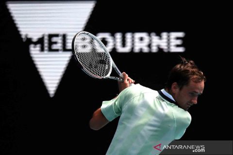 Australia Terbuka: Kalahkan petenis Swiss, Medvedev melenggang ke babak kedua