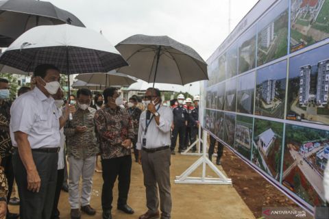 Menko Marves tinjau pembangunan Kampus UIII