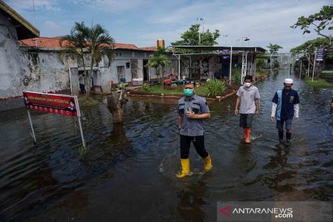 Lapas Kelas IIA Pekalongan kebanjiran