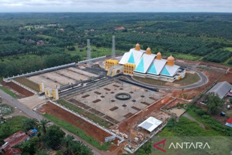 Pembangunan Masjid Agung Dharmasraya