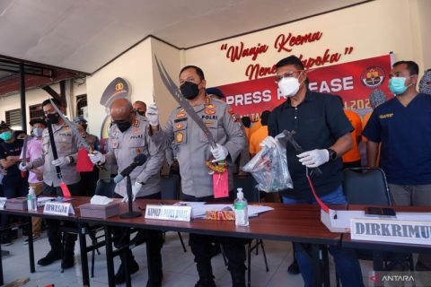 Penangkapan tersangka kerusuhan Sorong