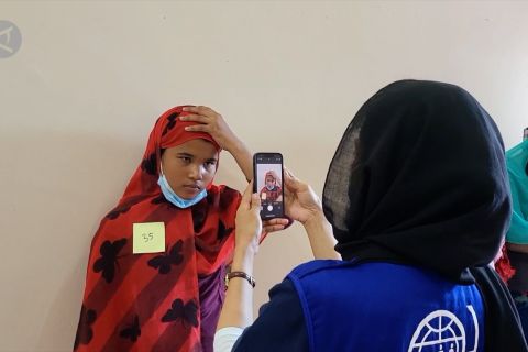Imigran Rohingya di Lhokseumawe terima vaksin COVID-19