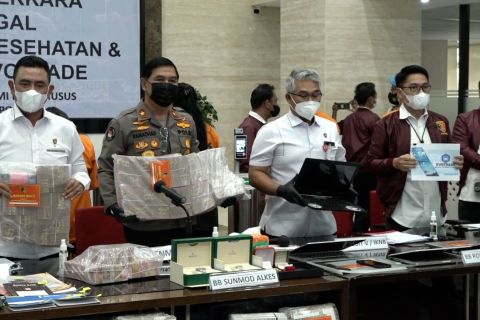Polisi ungkap jaringan investasi bodong suntik modal alat kesehatan