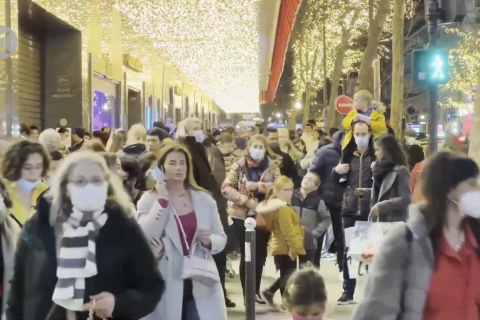 Prancis catat rekor harian 400.000 lebih kasus COVID-19