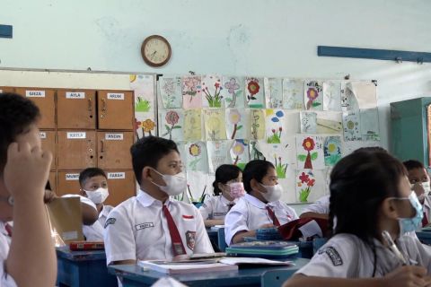 PTM 100 persen di Jakarta, dimulai hari ini