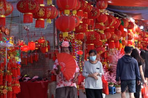 Begini suasana Jakarta jelang Imlek 2022