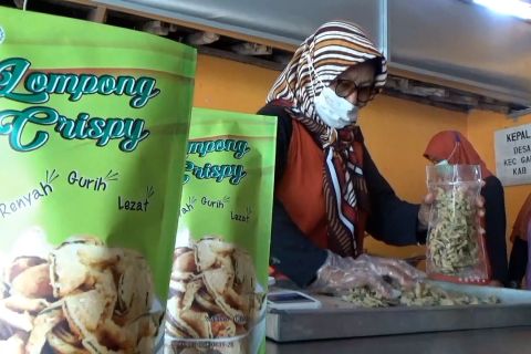 Lompong Crispy Klaten tembus toko modern