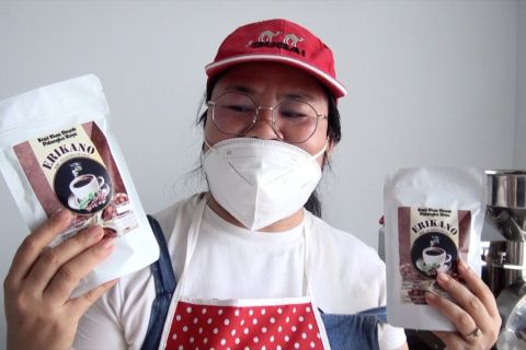 Kisah pelaku UMKM yang sukses mengolah kopi Dayak