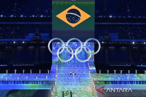 Meriahnya pembukaan Olimpiade Musim Dingin Beijing 2022