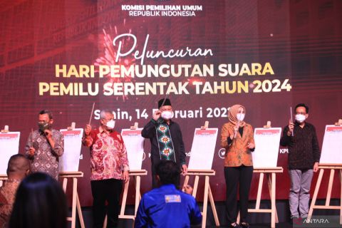 Peluncuran Hari Pemungutan Suara Pemilu Serentak Tahun 2024