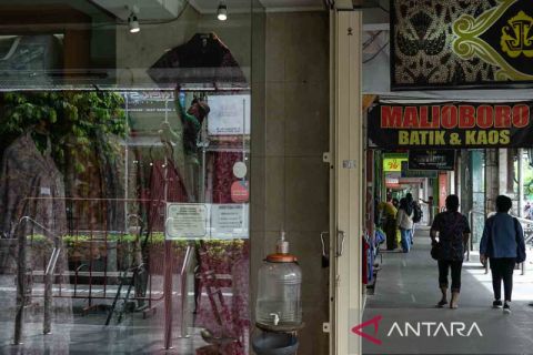 Rencana penataan pertokoan Malioboro