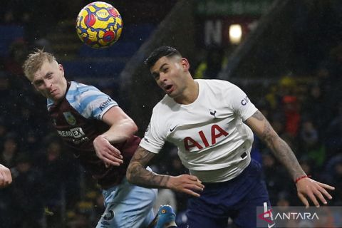 Liga Inggris: Burnley tekuk Tottenham Hotspur 1-0