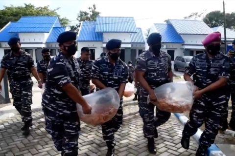 Cara Lanal Lhokseumawe jaga ketahanan pangan sektor perikanan