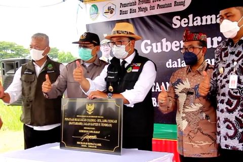 Gubernur Jabar resmikan jalan alternatif penghubung ke&nbsp;Jateng