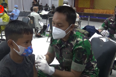 Korem 101 Antasari vaksinasi 13.500 warga Kalsel