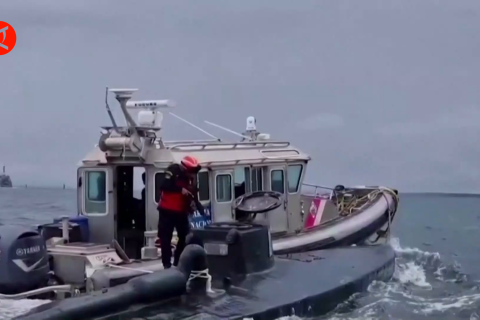 Patroli AL Kolombia cegat kapal selam bermuatan 4 ton kokain