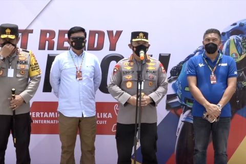 Kapolri pastikan keamanan dan prokes jelang Tes Pramusim MotoGP