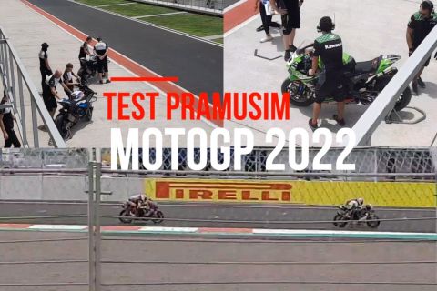 Test Pramusim digelar, ini daftar pembalap MotoGP 2022