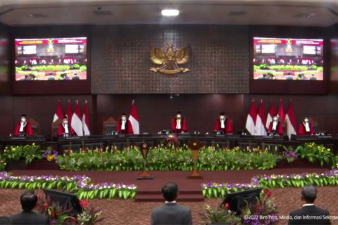 UU Pemilu dan UU Ciptaker paling sering diuji MK