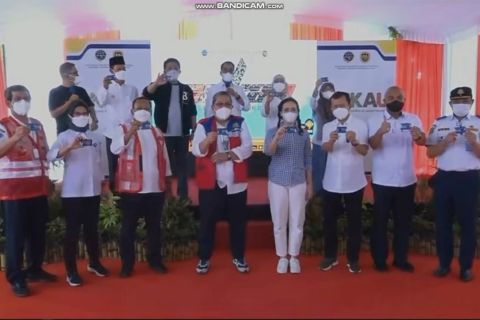 Menhub resmikan Palembang sebagai kota transportasi terintegrasi