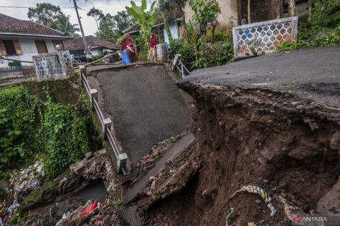 Dampak banjir di Pandeglang