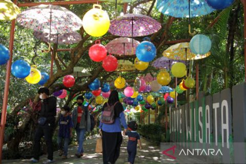 Libur hari raya Nyepi di Wisata Kebun