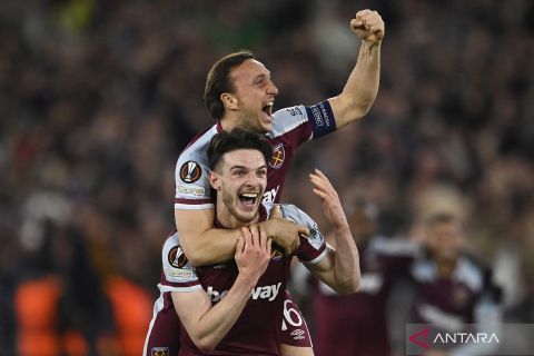 Liga Europa : Tekuk Sevilla 2-0, West Ham tembus perempat final