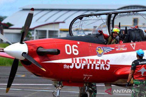 Jupiter Aerobatic Team TNI AU siap tampil meriahkan MotoGP Mandalika