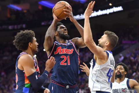 NBA: Philadelphia 76ers kalahkan Dallas Mavericks 111 - 101