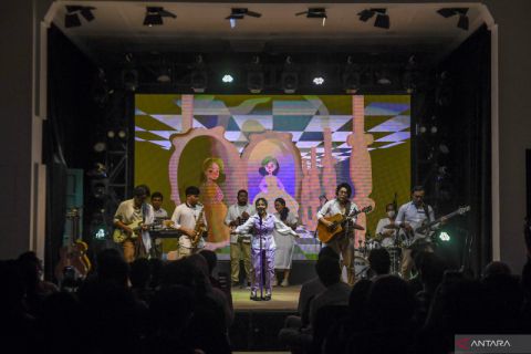 Mini konser Semoga Sembuh