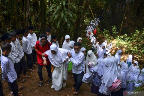 Tradisi adat Nyepuh menjelang bulan Ramadhan