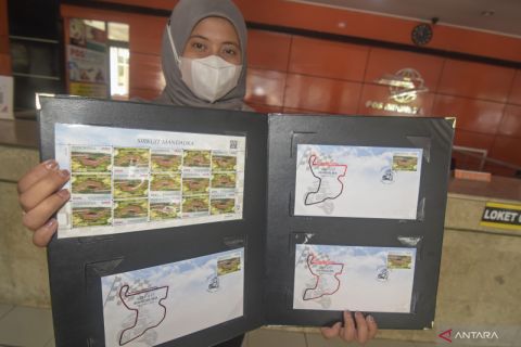 Penerbitan prangko khusus seri MotoGP Mandalika