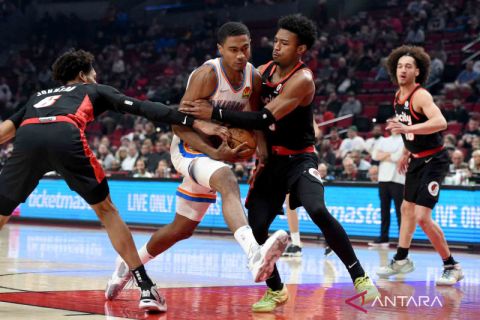 NBA: Thunder tundukkan tuan rumah Trail Blazers 134 -131