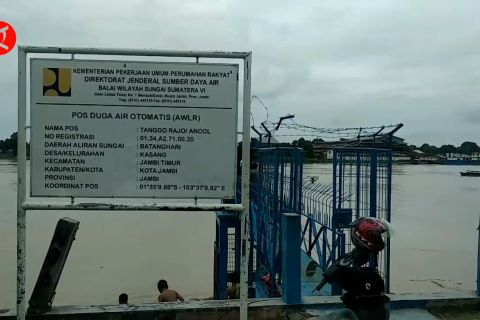Berstatus waspada, BPBD Jambi pantau ketinggian air setiap enam jam