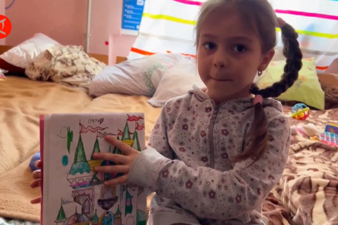 Cerita Milana, pengungsi anak di Ukraina