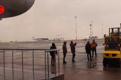 Angkutan udara kemanusiaan UNHCR tiba di Moldova