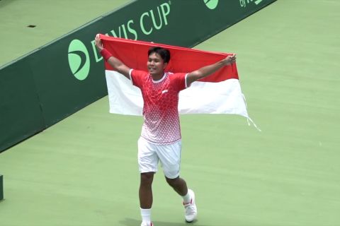 Indonesia pastikan kemenangan Tim Davis lewat Christo-Rifqi
