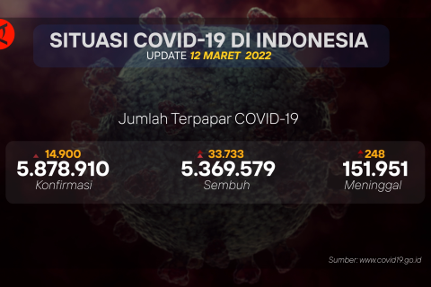 Kasus harian COVID-19 nasional kian menurun