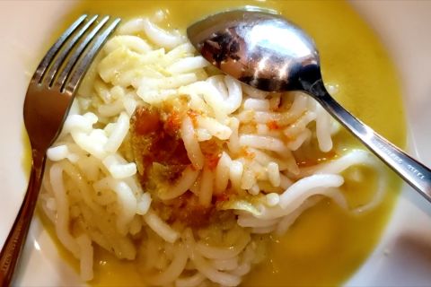 Lakso khas Bangka, menu andalan di bulan Ramadhan